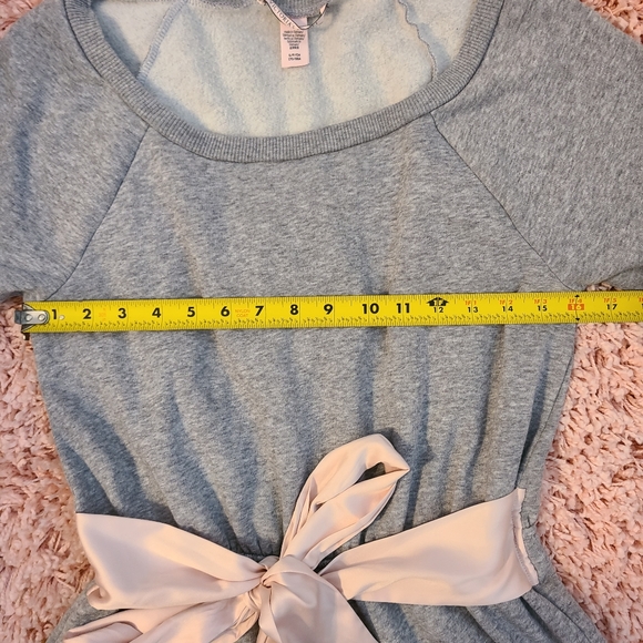 Cute Gray Victoria Secret One-piece Pajamas. - Picture 3 of 8